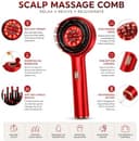 Cordless Scalp Massage Comb with Red Light Therapy 7