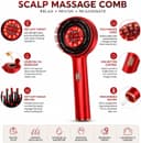 Cordless Scalp Massage Comb with Red Light Therapy 2