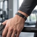 Digital Fitness Tracker Watch with Metal Mesh Band 4