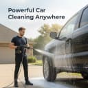 48V Cordless Portable Car Wash Pressure Washer Gun with Dual Battery – High Power Cleaning Machine for Cars, Bikes & Home 2