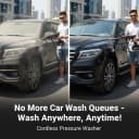 48V Cordless Portable Car Wash Pressure Washer Gun with Dual Battery – High Power Cleaning Machine for Cars, Bikes & Home 7
