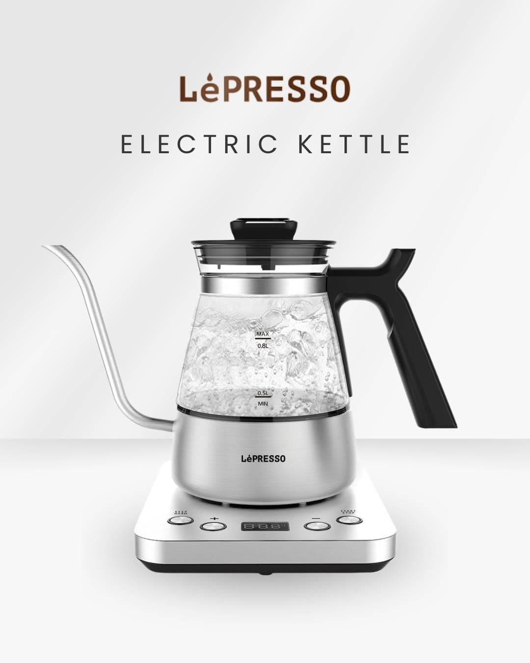 LèPRESSO Electric Kettle