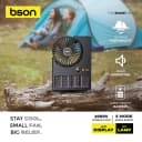 BSON 2-in-1 Portable Fan with Electric Mosquito Killer 4