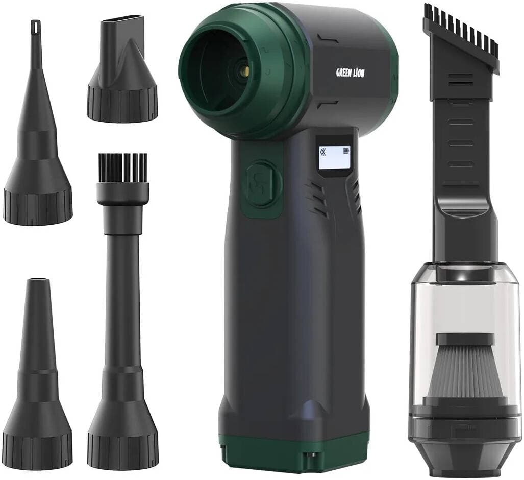 Green Lion Portable Electric Air Duster Vacuum Cleaner