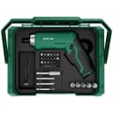 Green Lion 3-Tier Cordless Electric Screwdriver & Tool Kit 6