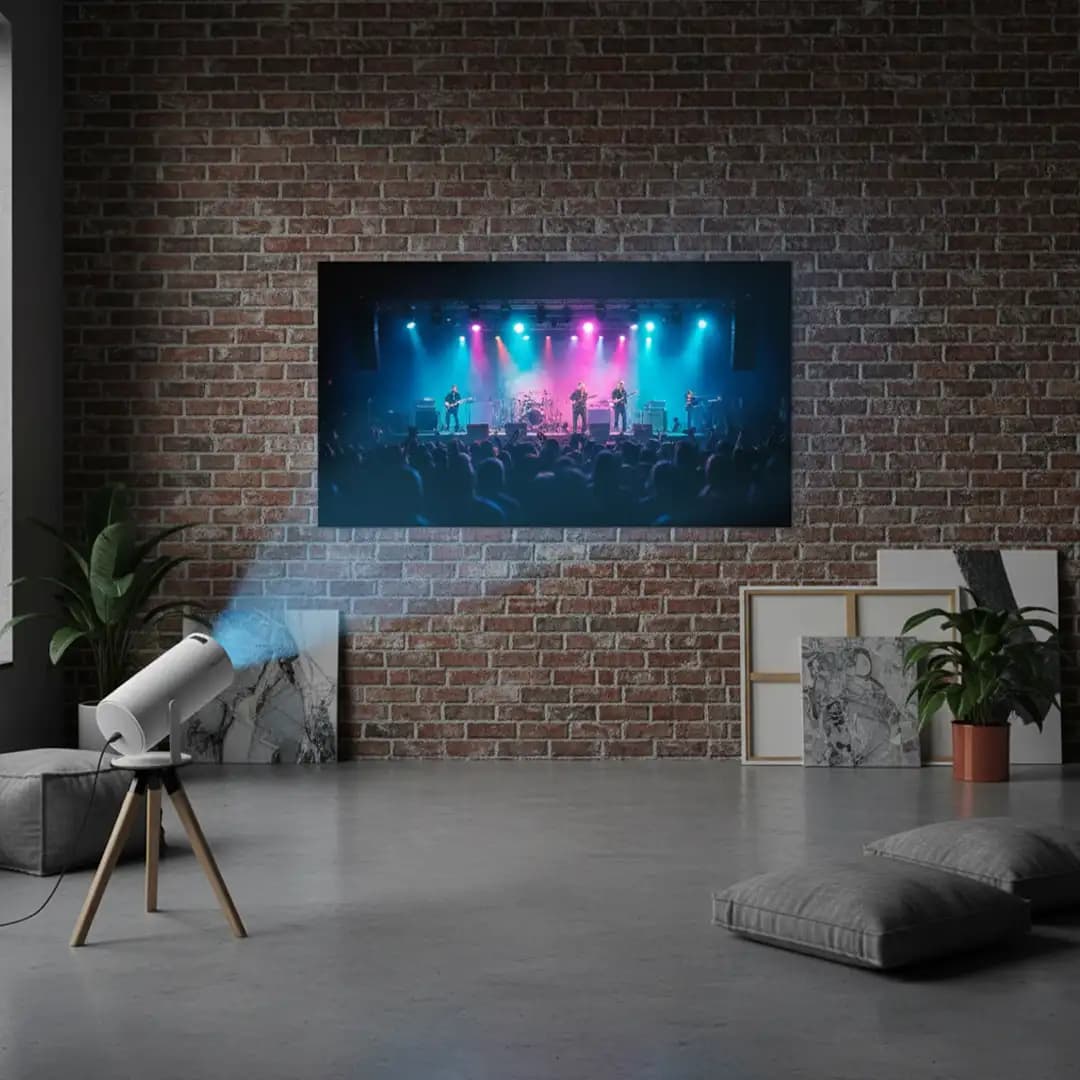 Mini Portable Smart Projector