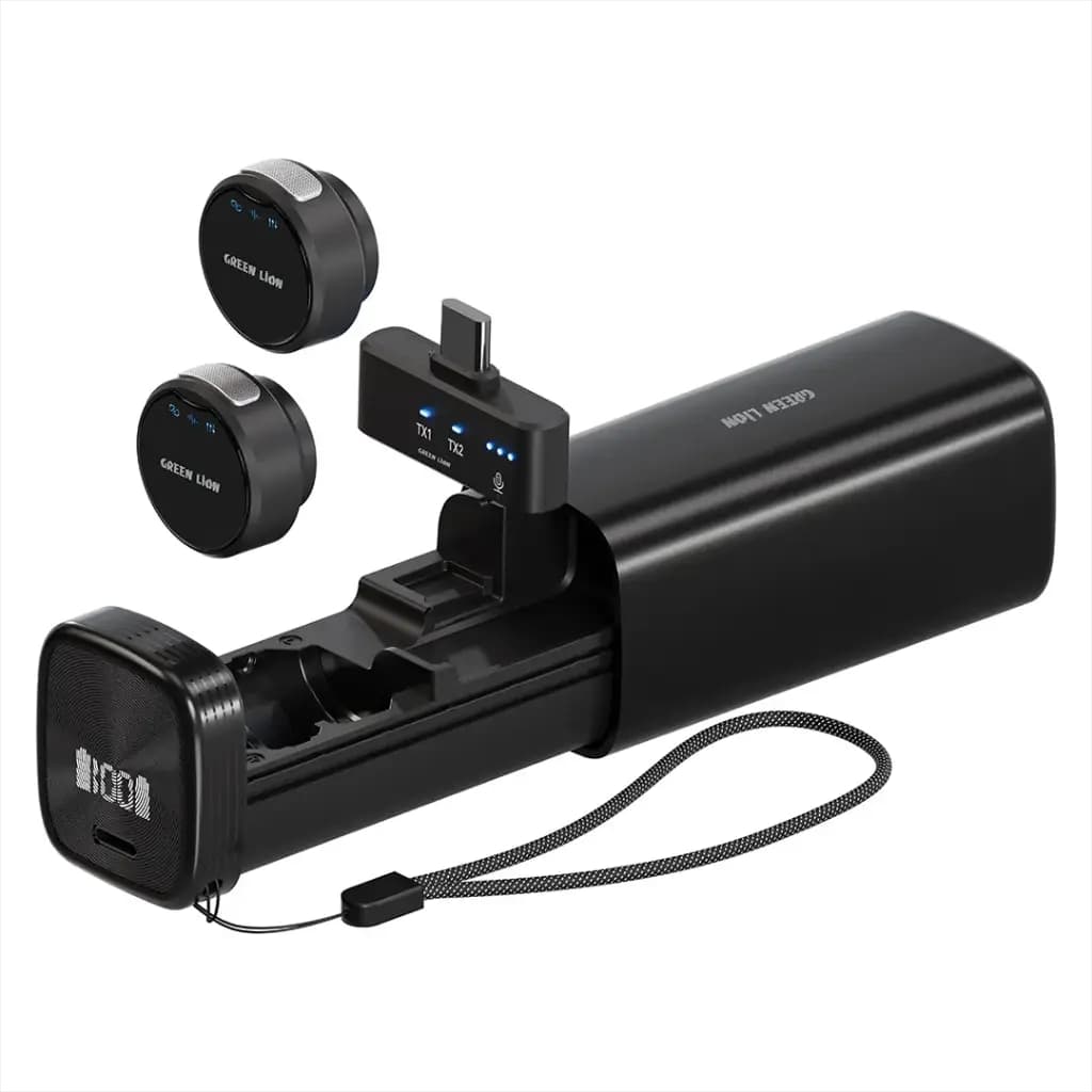 Green Lion Wireless Bluetooth Earbuds with Charging Case