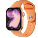 Smartwatch with Orange Strap 2