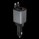 Car Charger with USB-C and Lightning Connectors 1