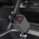 Car Charger with USB-C and Lightning Connectors 2