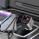 Car Charger with USB-C and Lightning Connectors 3
