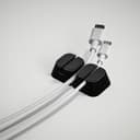 Black Cable Organizer Clip 2