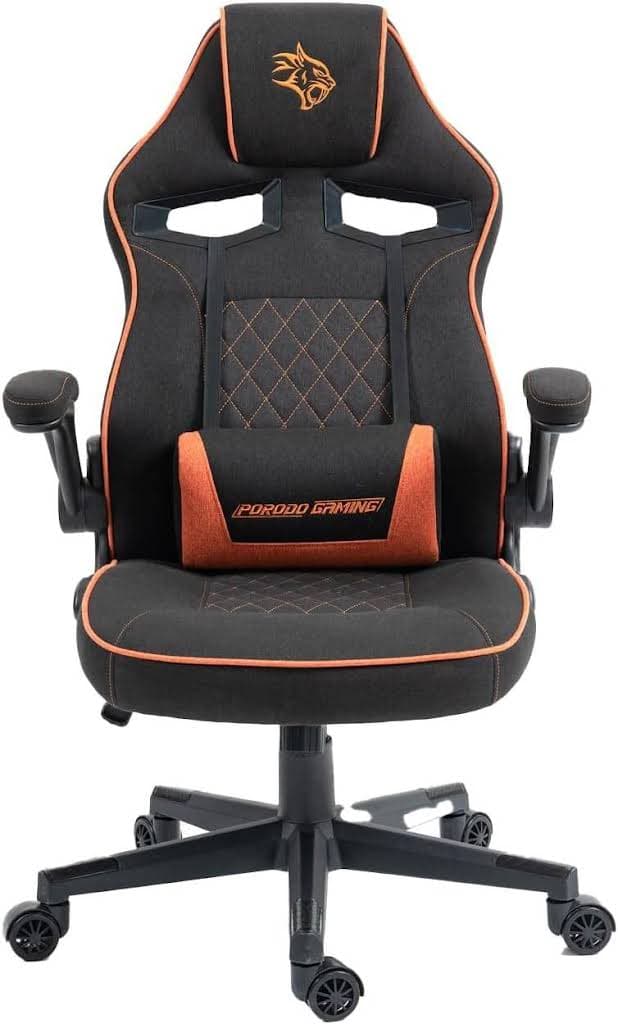 Ergonomic Gaming Chair with Adjustable Armrests