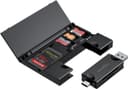Portable Multi-Card Reader with USB-C & USB-A 1