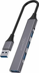 Porodo Blue USB 3.0 Hub with 4 Ports 1