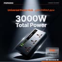 Porodo Blue Power Strip with USB Charging Ports 2