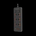 Porodo Blue Power Strip with USB Ports 1