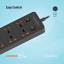 Porodo Blue Power Strip with USB Ports 5