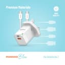 Porodo 20W USB-C Fast Charger with USB-C to USB-C Cable 4