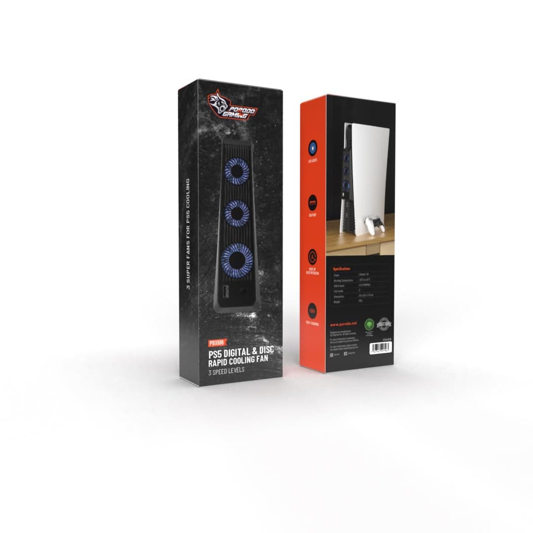 Triple Fan Cooling Pad