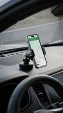 Porodo Blue Car Phone Holder Multi-Surface Mounting 6