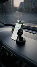 Porodo Blue Car Phone Holder Multi-Surface Mounting 7