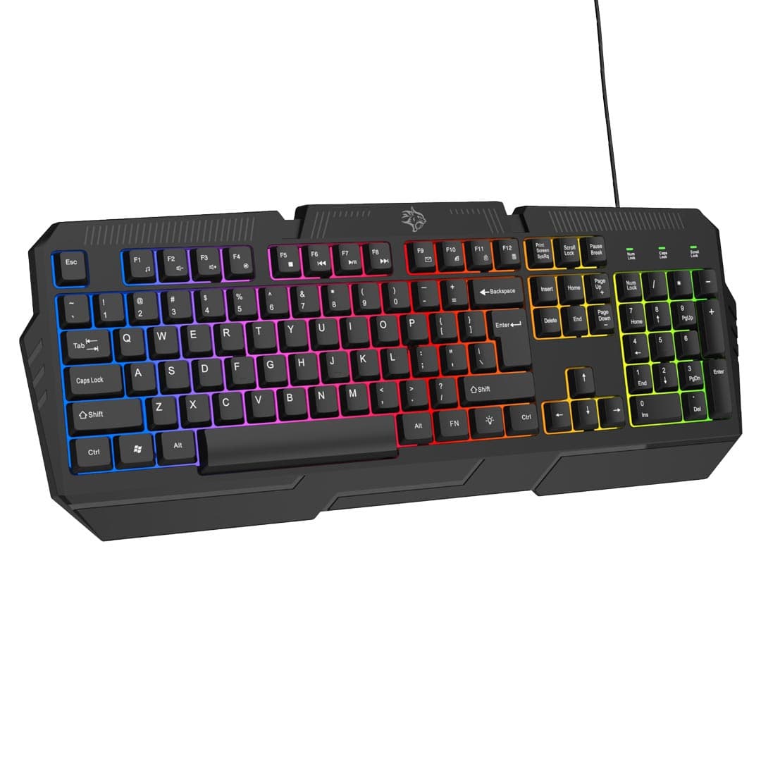 Gaming Keyboard, Mouse, Headset & Mousepad Combo