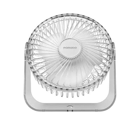 Porodo Lifestyle Portable Transparent Cooling Fan
