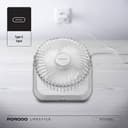 Porodo Lifestyle Portable Transparent Cooling Fan 2