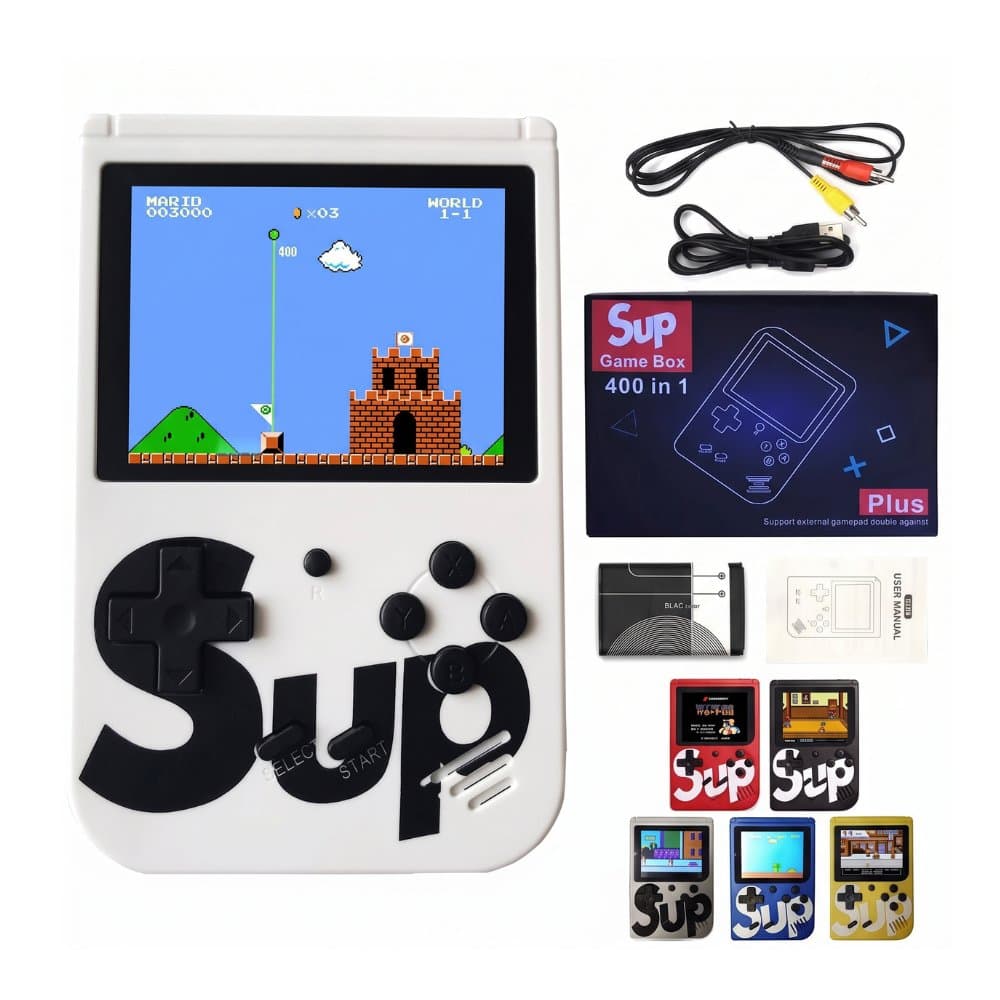 Sup Game Box Mini Handheld Console with 400 Games
