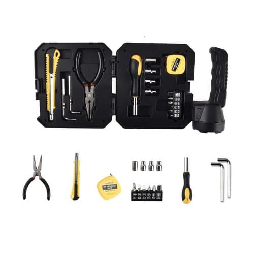 Multifunctional Solar Portable Lamp with Built-in Toolkit