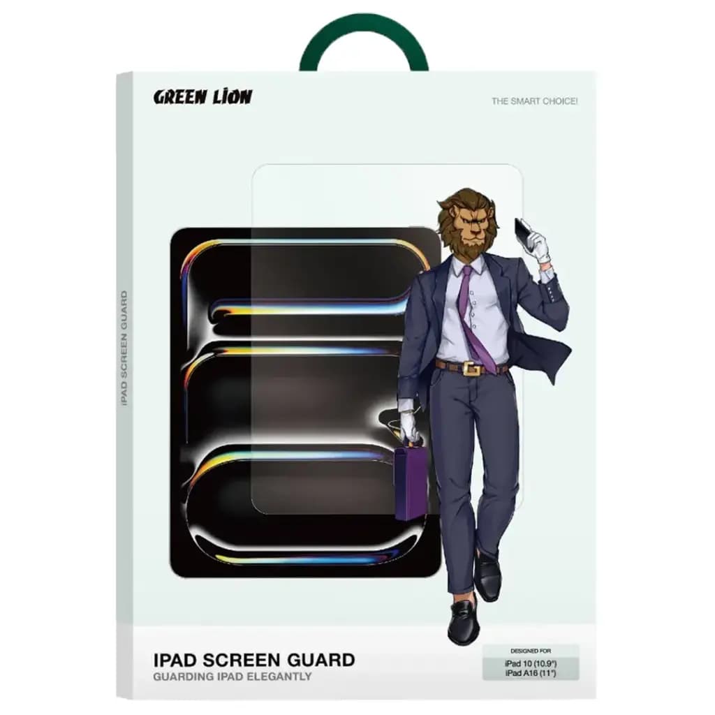Green Lion iPad Screen Guard