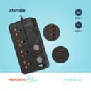 Porodo Blue 4 AC Power Strip 5