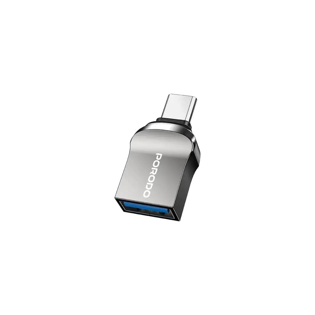 Porodo OTG Adapter - Zinc Alloy