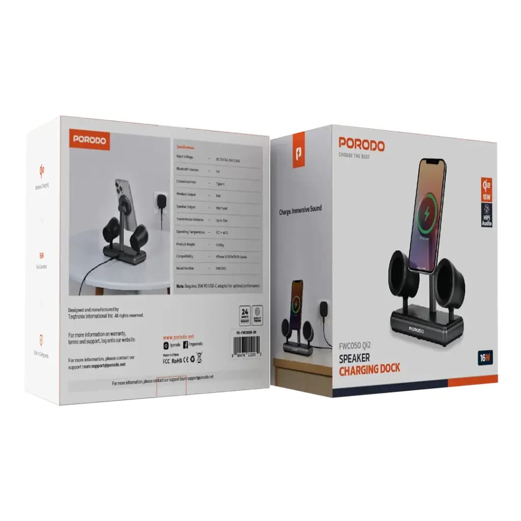 Porodo Speaker Charging Dock