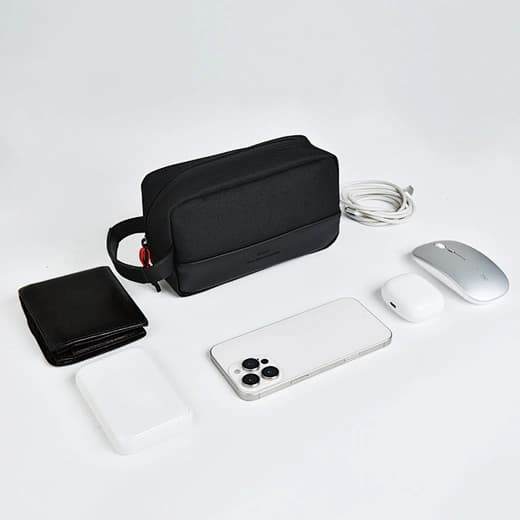 WiWU Black Travel Toiletry Bag