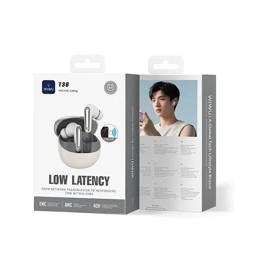 True Wireless Bluetooth Earbuds with Charging Case