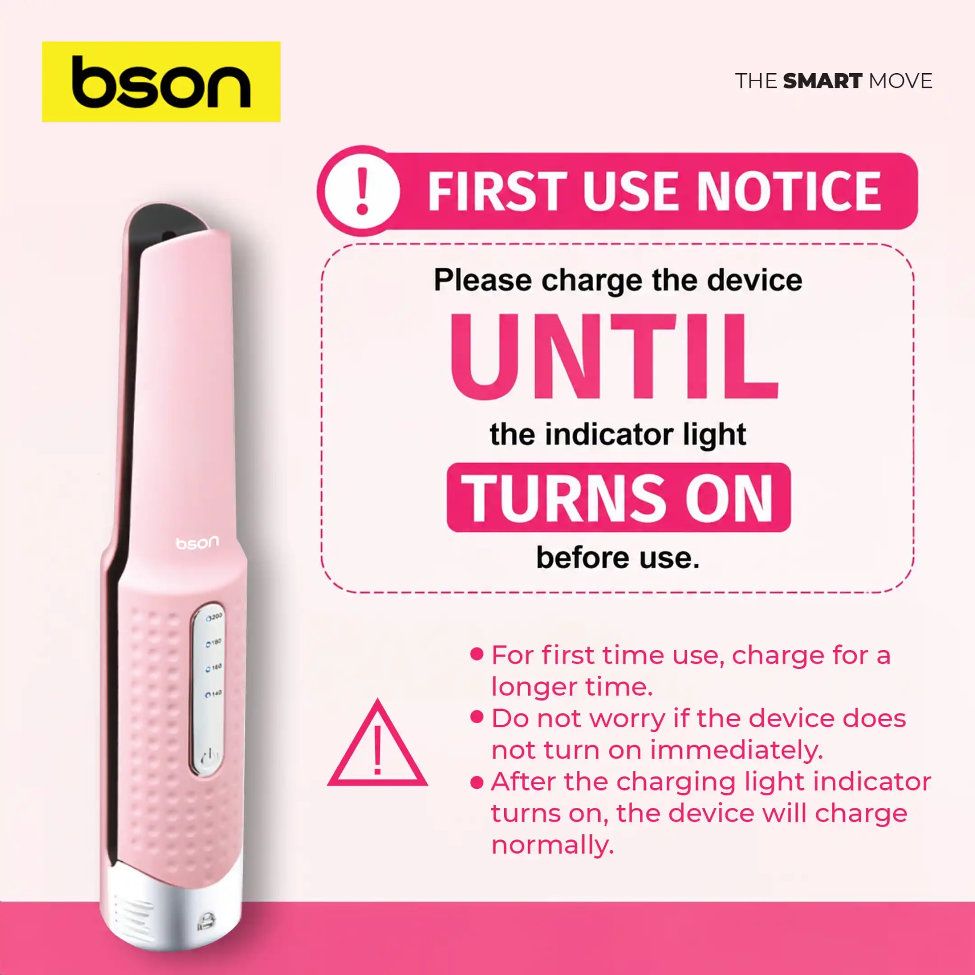 BSON Lock Wireless Hair Styler 8