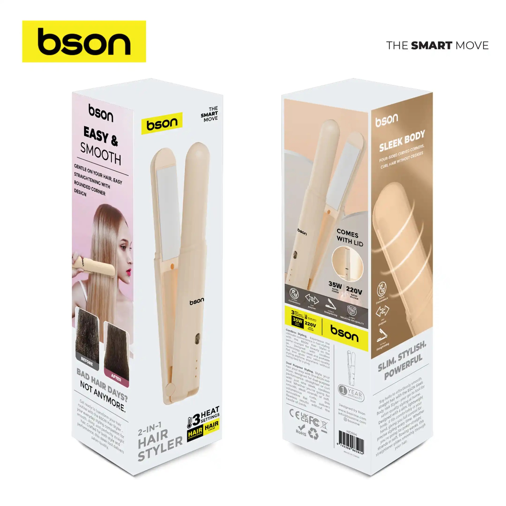 BSON 2-in-1 Cordless Hair Styler 5