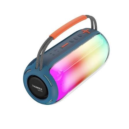 Portable Bluetooth Speaker with LED Lights