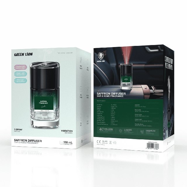Green Lion Saffron Fragrance Diffuser 150ML 4