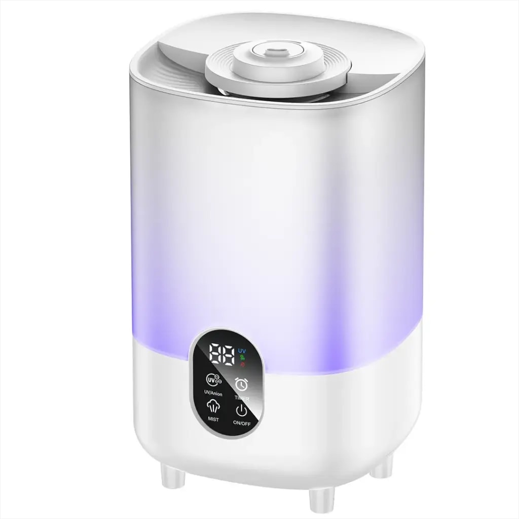 Ultrasonic Cool Mist Humidifier with UV and Anion Functions 2