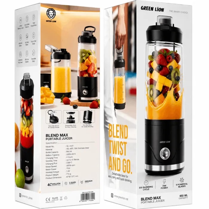 Green Lion Portable Blender 4