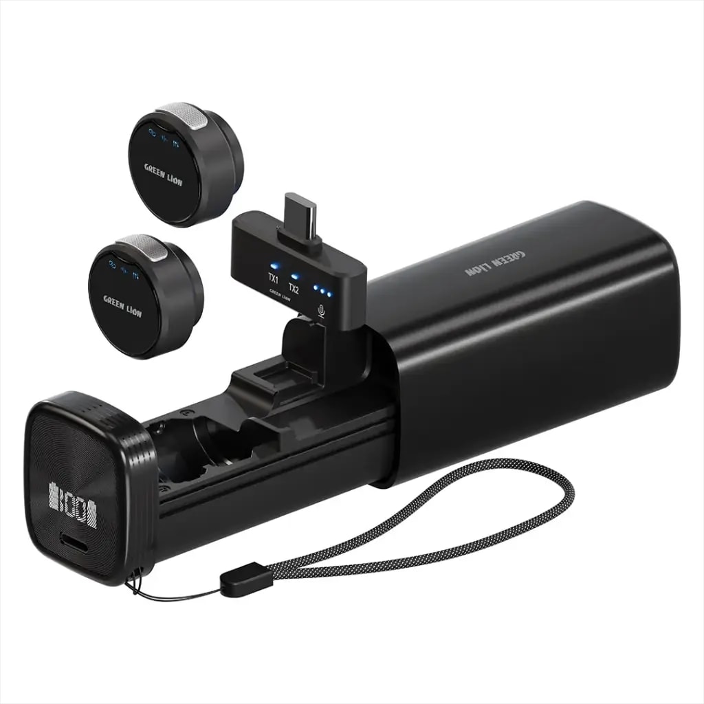 Green Lion Wireless Bluetooth Earbuds with Charging Case