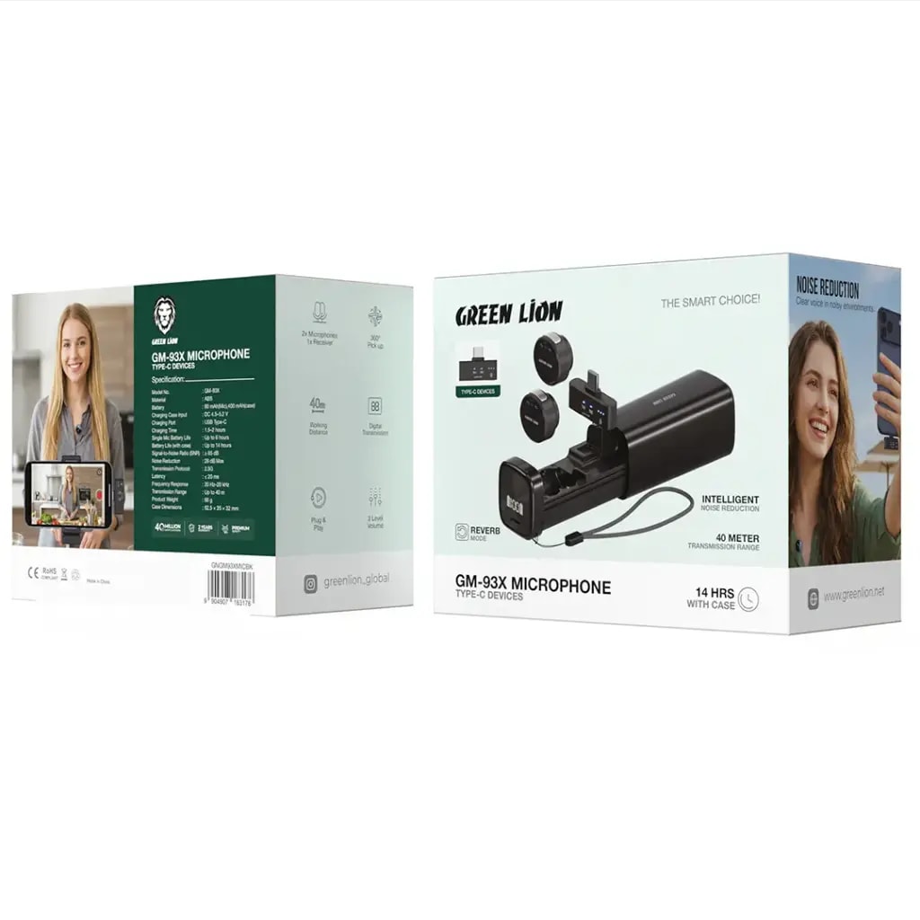 Green Lion Wireless Bluetooth Earbuds with Charging Case 5