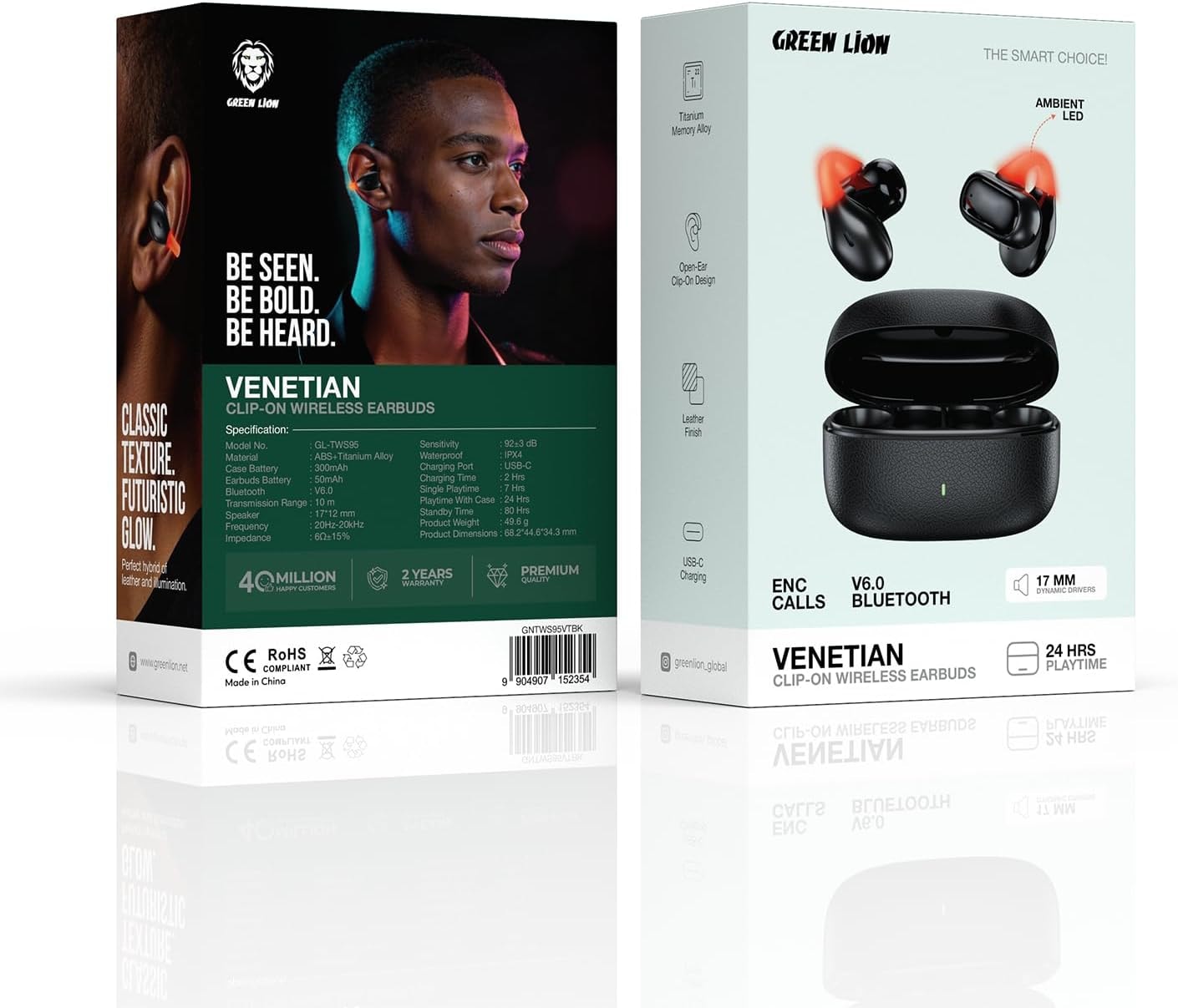 Wireless Bluetooth Earbuds with Charging Case 7