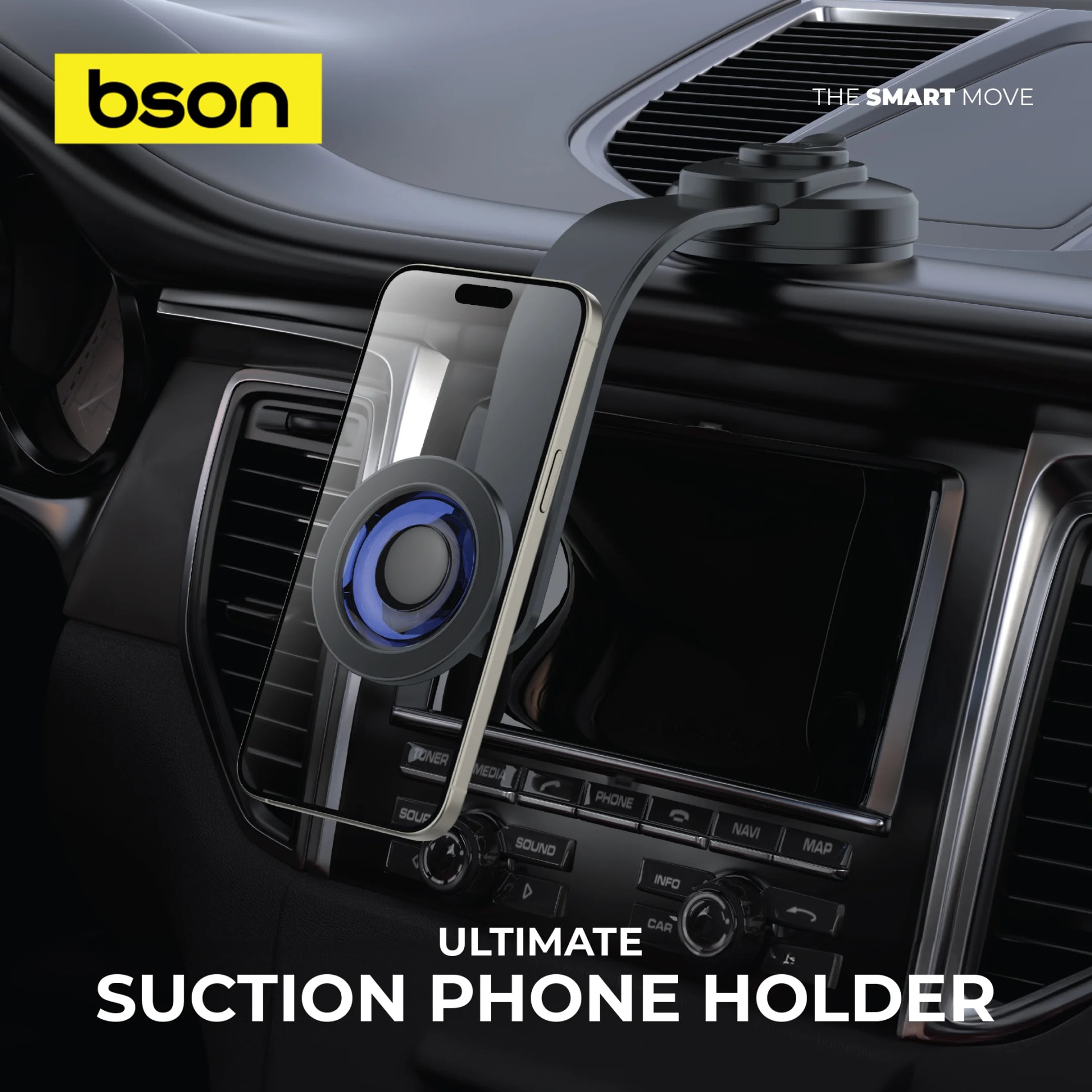 BSON Ultimate Suction Phone Holder 2