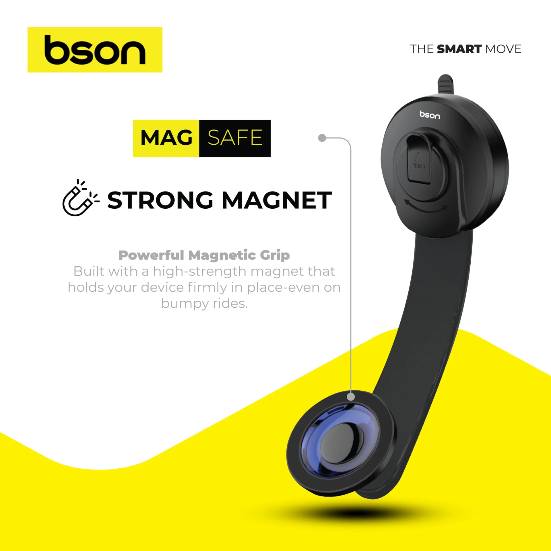 BSON Ultimate Suction Phone Holder 3