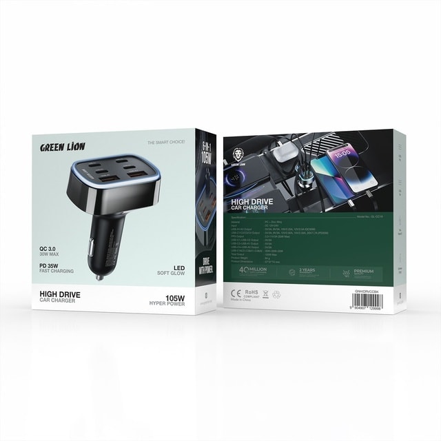 Multi-Port USB Car Charger Adapter 2