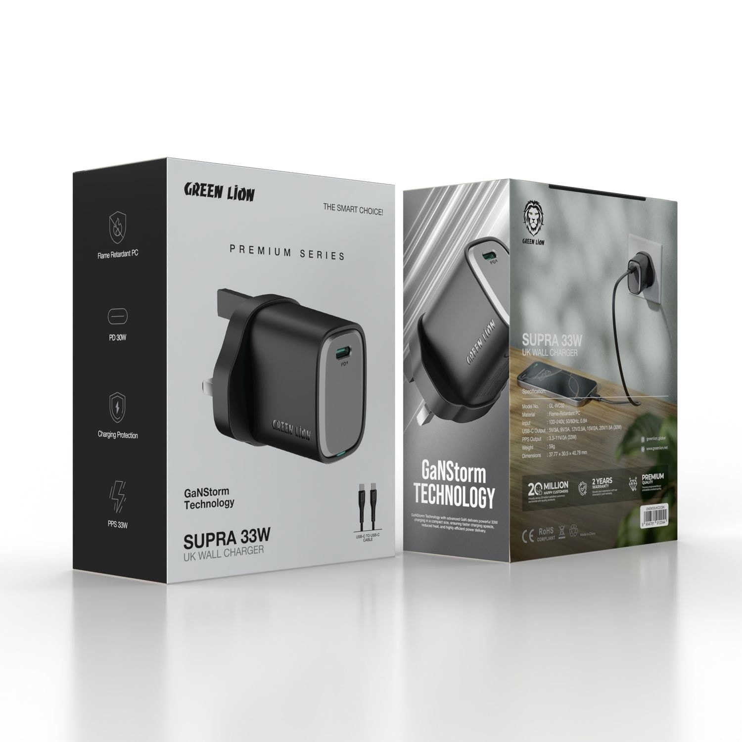 Green Lion USB-C PD Wall Charger 3